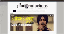 Desktop Screenshot of pindproductions.net